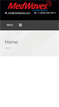 Mobile Screenshot of medwaves.com